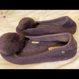 Uggs Size 7 Purple Slippers